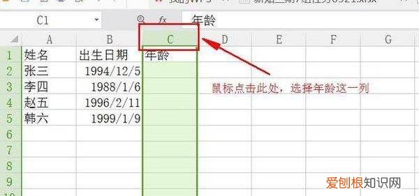 excel表格怎么计算年龄，Excel表格该咋才可以算年龄