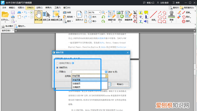 pdf怎么删除页面?几个步骤轻松搞定