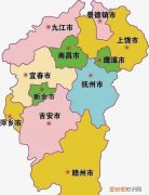 江西省城市规模大小排名