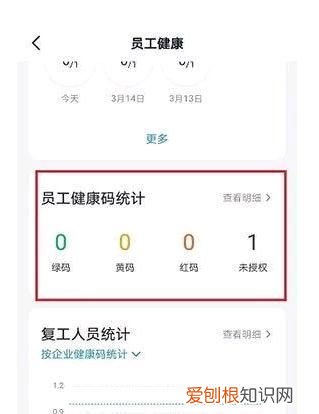 钉钉怎么查看健康码统计情况