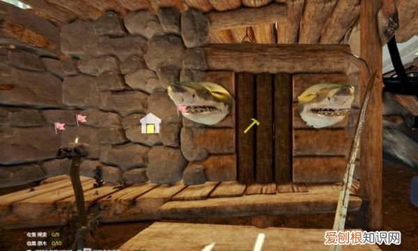 森林:如何将鲨鱼头当做饰品