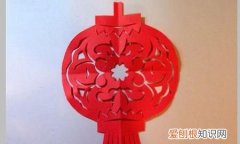镂空灯笼的剪纸方法