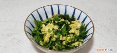 菠菜炒鸡蛋的营养功效，西葫芦菠菜炒鸡蛋的做法