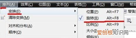 cdr该怎么水平翻转,coreldraw x4水平翻转