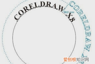 cdr该怎样才能平均分布，cdr怎么让文字绕圆形内