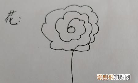 漂亮的小花怎么画