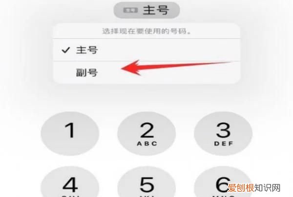 苹果2双卡怎么切换打电话