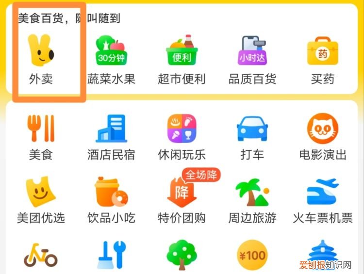 美团怎么点外卖