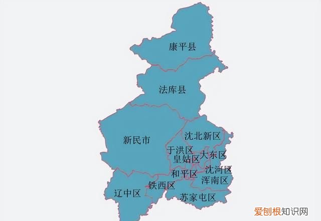 东北辽宁沈阳有哪些城市