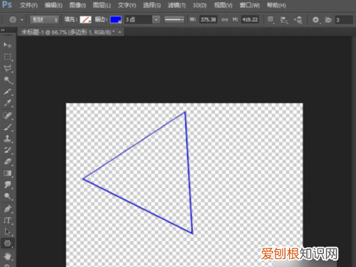 PS三角形应该如何画，ps怎么绘制三角形选区