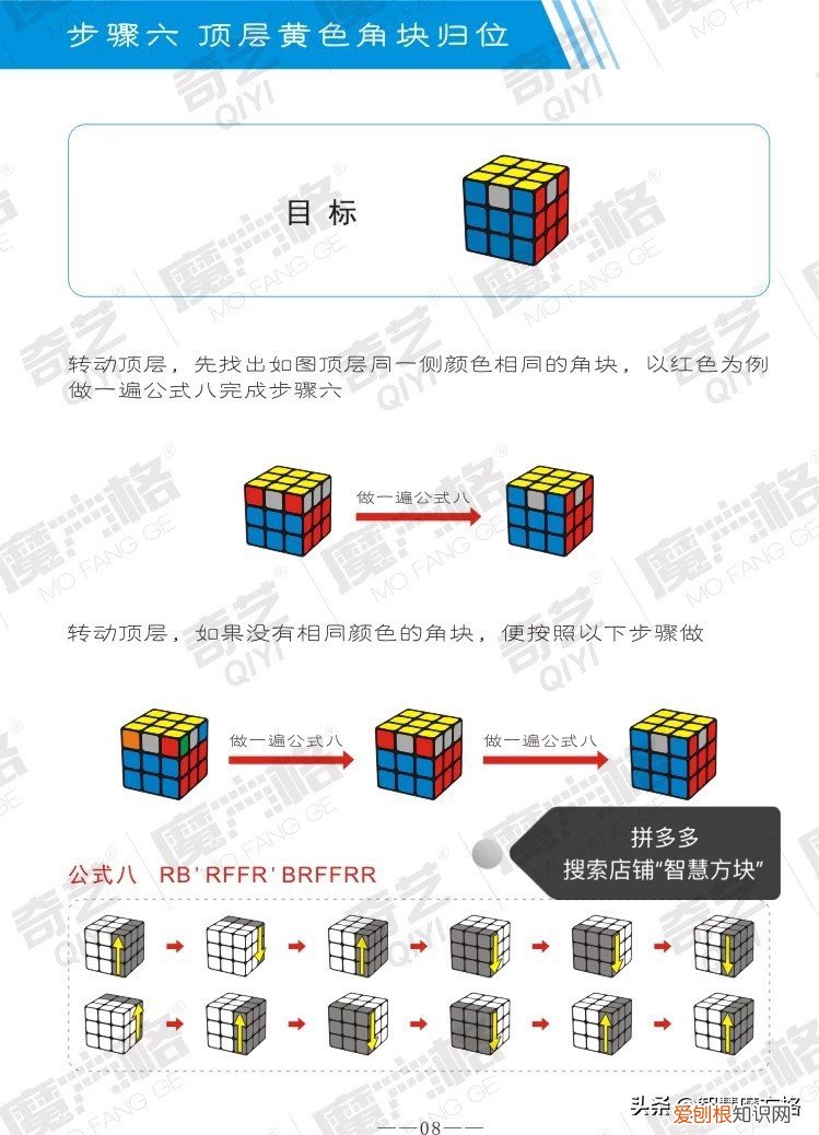 三阶魔方的入门玩法教程