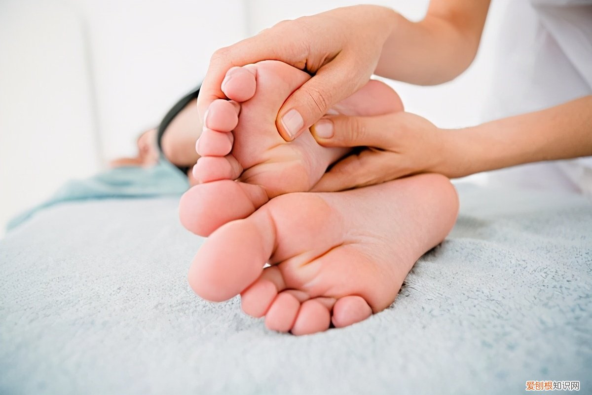 足疗手法教学图片