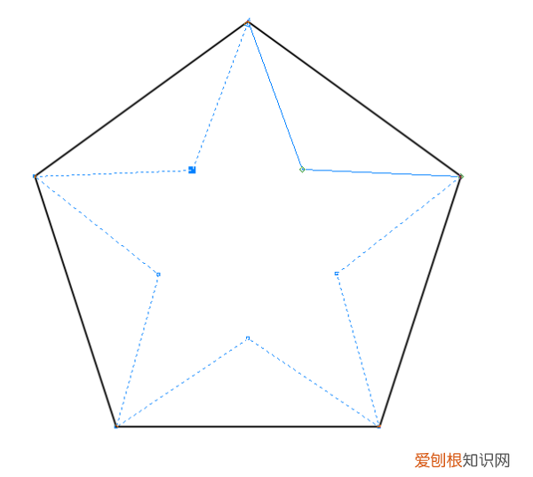 coreldrawx4画五角星,cdr该咋得才能画五角星