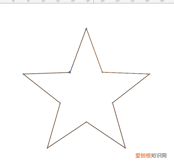 coreldrawx4画五角星,cdr该咋得才能画五角星