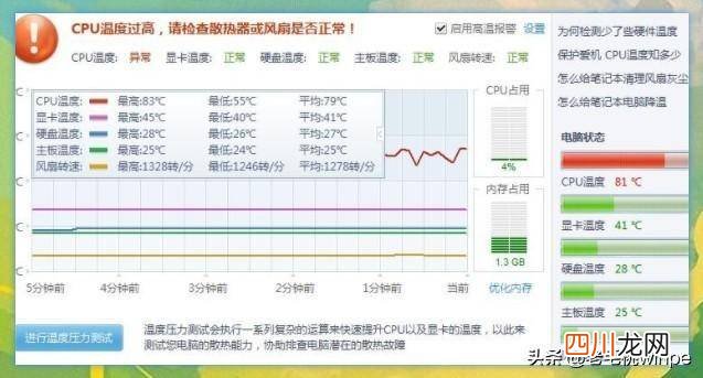 cpu降温清凉小妙招 电脑cpu如何降温最好