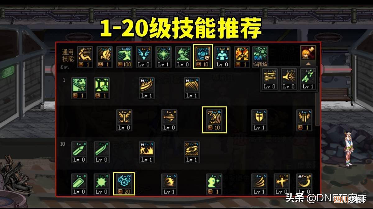 dnf瞎子大天域加点搭配 dnf瞎子100级刷图加点