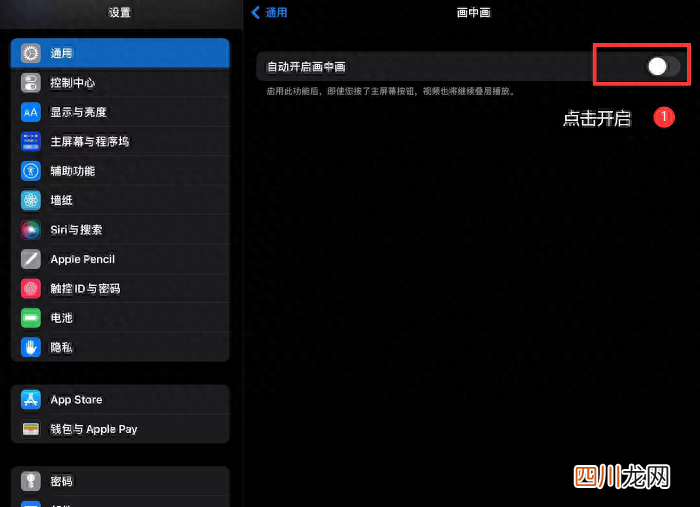 ipad设置悬浮窗看视频的操作 ipad画中画功能怎么用