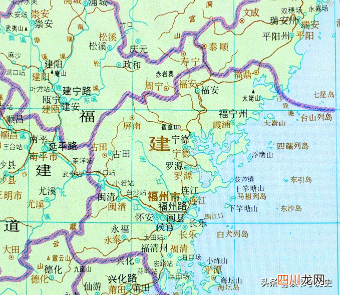 宁德市位于福建省东北部 宁德市是哪个省