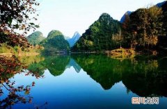 贵州最大的人工湖 红枫湖