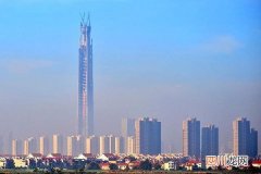 中国结构第一高楼天津高银117大厦创世界纪录