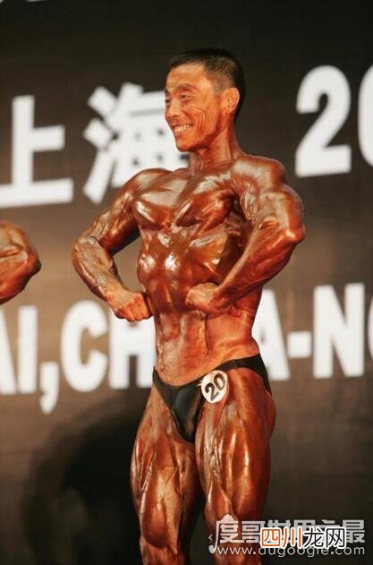 70岁的年龄30岁的身材 中国最老健美运动员，杨新民