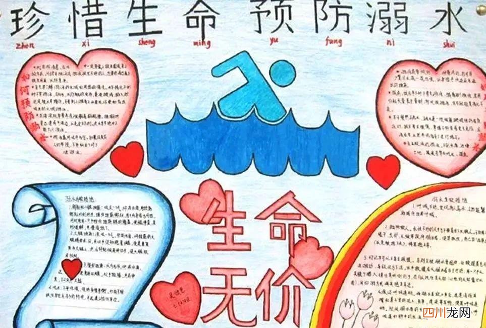 遇到儿童溺水怎么办 防溺水手抄报大全图片